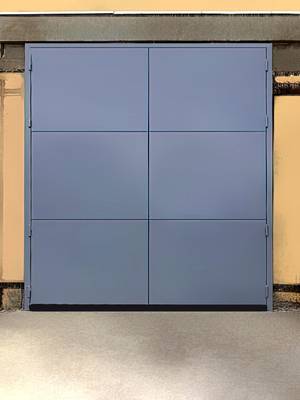 Ворота 4×4 метра, фото с улицы (г. Балашиха)